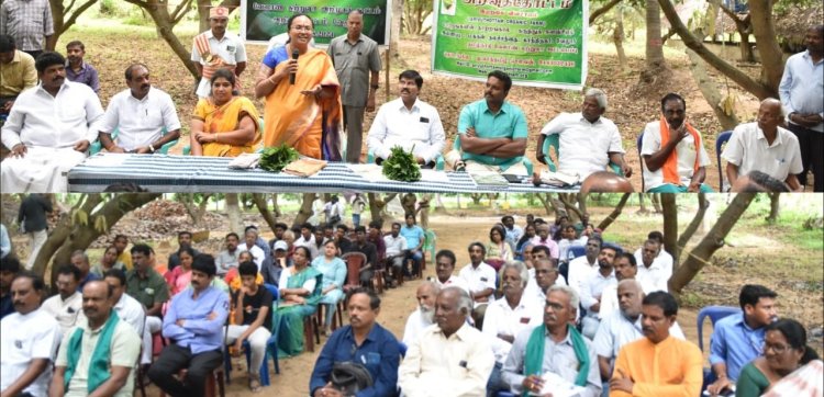 வேளாண் மையங்களை மாணவர்கள் பார்வையிட வேண்டும்!சொல்கிறார் கலெக்டர்!