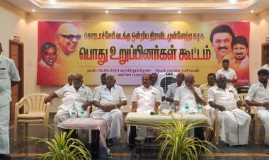 18 வயது பூர்த்தி அடைந்த இளைஞர்களை புதிய வாக்காளர்களாக  சேர்க்க பூண்டி கலைவாணன் அறிவுரை!