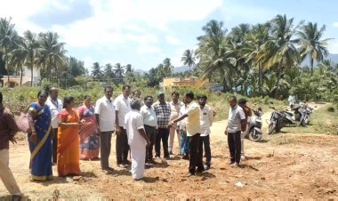 தேக்கு மரங்களை வெட்டி சென்ற விவகாரம்! மரமே இல்லை என்று சொல்ல வைத்த அதிகாரிகள்!