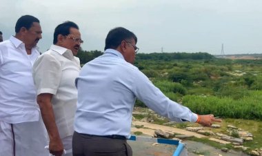 தண்ணீர் திறந்துவிடும் காலிபயல்களை தொரப்பாடி சிறைக்கு அனுப்புவேன்! அமைச்சர் துரைமுருகன் காட்டம்!