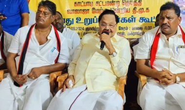 கட்சியினர் மீது புகார் எழுந்தால் உடனடியாக நீக்குவேன்! அமைச்சர் துரைமுருகன் அதிரடி!