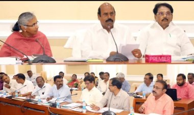 இராணிப்பேட்டை - காஞ்சிபுரம் கலெக்டர்கள் மின் கோபுரங்களை மாற்றி அமைக்க உடனடி நடவடிக்கை எடுக்க வேண்டும்! அமைச்சர் எ.வ.வேலு வழிகாட்டுதல்!