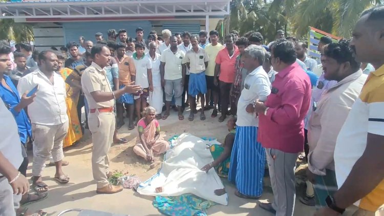 தூக்கிவீசப்பட்ட கணவன் மனைவி! எருதுகட்டுக்கு சென்ற வேன் மோதி விபத்து!