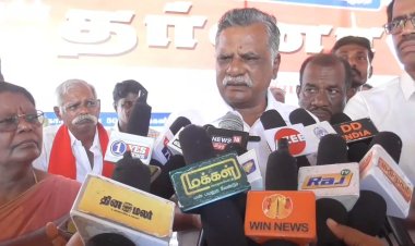 ஆட்சிக்கு வருவதன் மூலமாக தான் புதிய சமுதாயத்தை படைக்க முடியும்! கம்யூ முத்தரசன் பேட்டி!