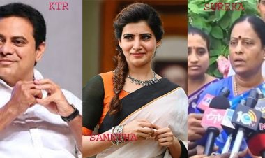 நடிகை சமந்தாவை கே.டி.ஆரு.க்கு அட்ஜெஸ்ட் செய்ய சொன்னாரா நாகார்ஜூனா!! கொதிக்கும் திரையுலகம்.... பதுங்கிய அமைச்சர்!