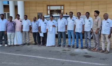 பாலாற்றில் மது அருந்த பார்..அகற்றக்கோரி  ஆட்சியரிடம் பா.ம.க. புகார்!