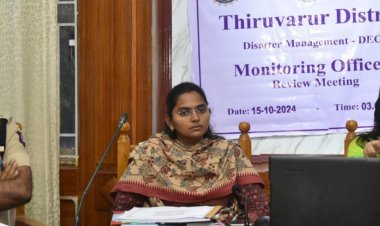 மாவட்ட ஆட்சியர் அனைத்து முன்னெச்சரிக்கை நடவடிக்கையும் எடுத்துள்ளார்! கணிப்பாய்வு அலுவலர் பேட்டி!