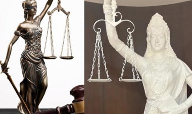 நீதி தேவதை சிலை பாரதமாதா ரேஞ்சுக்கு மாற்றம்! உச்ச நீதிமன்ற வழக்கறிஞர்கள் சங்கம் எதிர்ப்பு!