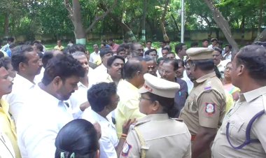 வேலூர் எஸ்.பி.யிடம் பாமகவினர் புகார்!