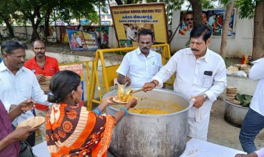 கேப்டன் ஆலயத்தில் உணவிட்ட பொறியாளர் பிரிவினர்!