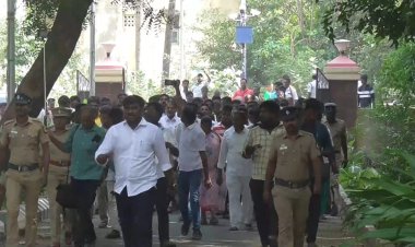 எஸ்.பி. ஆபிசுக்குள் நுழைந்த பா.ம.க.வினர்! புகார் வழங்க சென்றதால் பரபரப்பு!