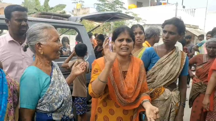 மாமியாருக்கு தர்ம அடி!மருமகள் இறப்பால் தகறாறு!