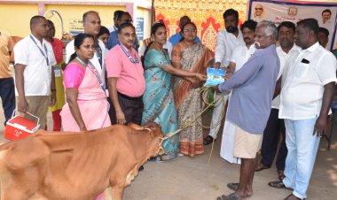 உங்கள் மாடுகளை காப்பாற்றிக் கொள்ளுங்கள்! ஜனவரி 5 ஆம் தேதி வரை கோமாரிதடுப்பு முகாம்!