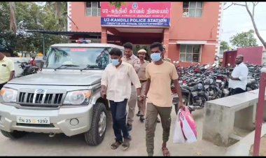 செயற்கை மணல் தயாரிப்பு பிரச்சனை!  தந்தை மகன் கடத்தல்! மூன்று பேர் கைது! 5பேருக்கு வலை வீச்சு!