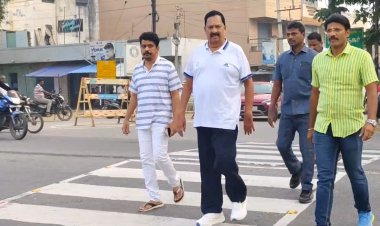 கொட்டும் பனியில் மாரத்தான் ஓட்டம்! அமைச்சர் துவக்கினார்!