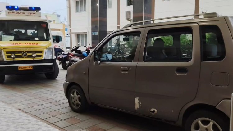 பார்க்கை எடுத்துட்டு… பார்க்கிங் வையுங்க! அரசு மருத்துவமனையில் டிராபிக்!