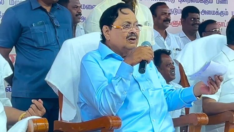 புனரமைப்பு பணியை ஏனோதானோ என்று செய்ய வேண்டாம்! அதிகாரிகளிடம் அமைச்சர் துரைமுருகன் ரிக்கவுஸ்ட்!