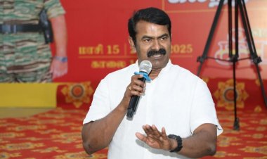 மாண்புமிகு முதல்வர் அப்பா ஸ்டாலினுக்கு பிறந்தநாள் வாழ்த்துகள்"! போலீஸ் விசாரணையில் என்னை நல்ல முறையில் நடத்தினர்! சீமான் பரபரப்பு பேட்டி!