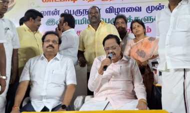 5073 பேருக்கு துரைமுருகன் வழங்கிய பிரியாணி தொகுப்பு! தலா ரூ.200-ம் வழங்கினார்!