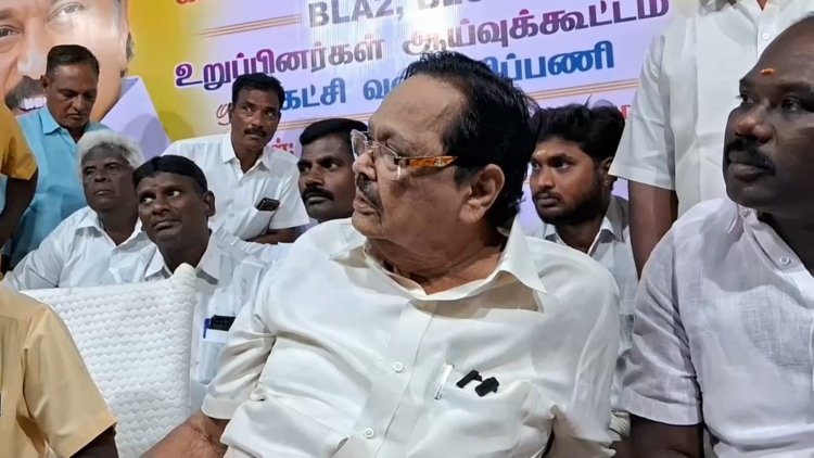 எல்லா ஏரிகளையும் தூர்வாரவேண்டும் என ஆசை! அமைச்சர் துரைமுருகன்!