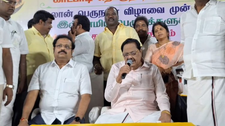 5073 பேருக்கு துரைமுருகன் வழங்கிய பிரியாணி தொகுப்பு! தலா ரூ.200-ம் வழங்கினார்!