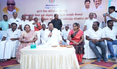 நீட் தேர்வை குறித்து அதிமுக சட்டபேரவையில் பேச வேன்டும் அமைச்சர் துரைமுருகன்!