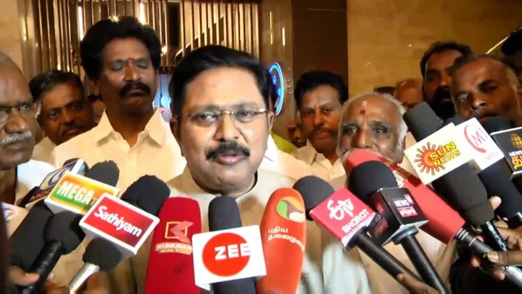 அதிமுக அழிந்துவிடாமல் தடுக்கவே இபிஎஸ் என்.டி.ஏ கூட்டணிக்கு வந்துள்ளார்! டிடிவிதினகரன் பேட்டி!