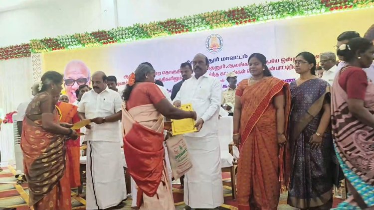 இடைத்தேர்தலின் போது சொன்னதை தற்போது நிறைவேற்றினோம்! அமைச்சர் எ.வ.வேலு பேச்சு!