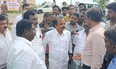 ஆளுங்கட்சிக்கு ஜல்ரா போட்ட அதிகாரிகள்! எம் .எல். ஏ. பெயரை கல்வெட்டில் தவிர்த்ததால் பிரச்சனை!