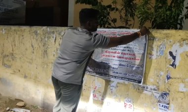 திமுகவின் தொங்கு சதை வேல்முருகன்! தவெக போஸ்டரால் பரபரப்பு!