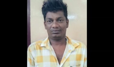 மாவட்ட காவல் அலுவலகம் அருகில் சாலையிலேயே  சரக்கு பார்! போலீஸ்காரரிடமே பணம் பறித்த வாலிபர் கைது!