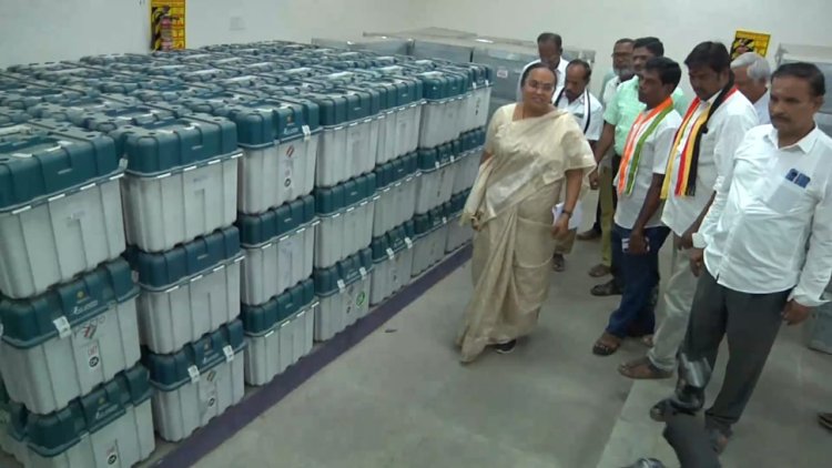 வாக்குபதிவு இயந்திரங்கள் சரிபார்ப்பு!