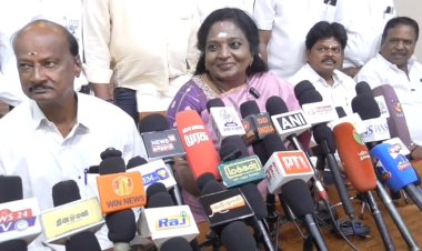 அண்ணாவும் பெரியாரும் தமிழை வளர்க்கவில்லை! சொல்கிறார் தமிழிசை!