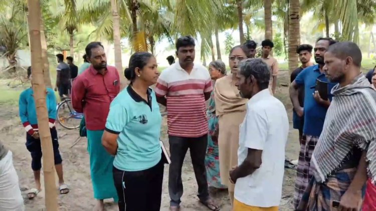 கள்ளு இறக்கும் தொழிலாளர்களுடன் போலீசார் வாக்குவாதம்!