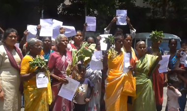 உயிரே போனாலும் நிலங்களை விட்டுத்தரமாட்டோம்! அமைச்சர் துரைமுருகன் தொகுதியில் பிரச்சனை!