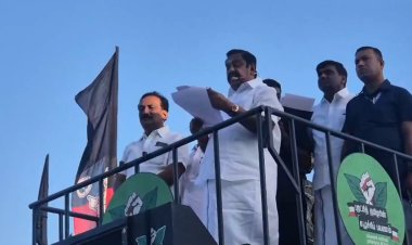 மணமக்களுக்கு பட்டுவேட்டி பட்டுச்சேலை வழங்கப்படும்:-     எடப்பாடி பழனிசாமி வாக்குறுதி!