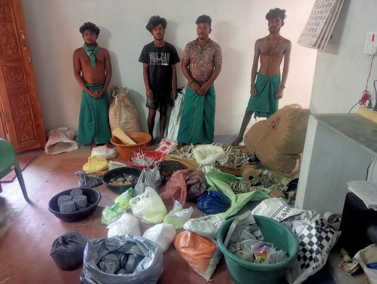 அனுமதியின்றி வெடிமருந்து தயாரிப்பு!