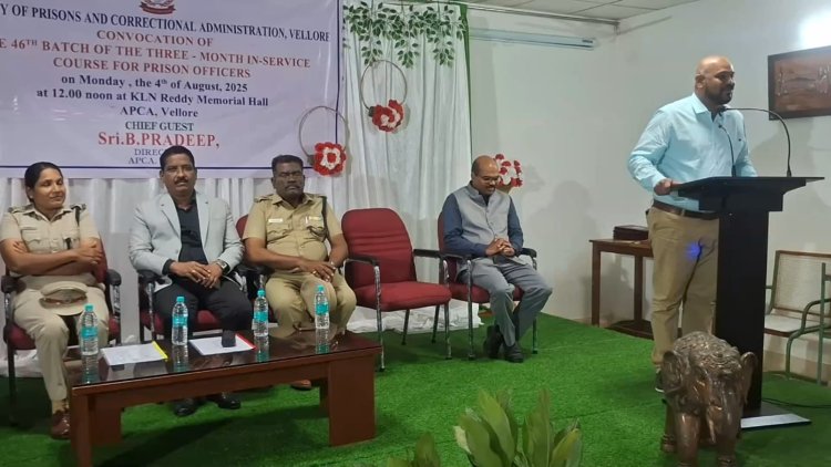 சிறைத்துறைக்கான பயிலகம்! அவற்றில் இருந்து என்ன கற்றீர்கள்?