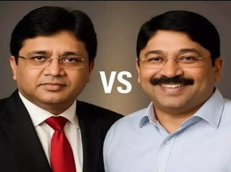      சன் பிரதர்ஸ் பிரச்சனை முடிவுக்கு வந்தது! சட்ட அறிக்கையை வாபஸ் பெற்றார் தயாநிதி!
