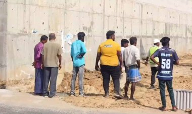 ஆமை வேகத்தில் மேம்பாலப்பணிகள்! மக்கள் தடாலடி!