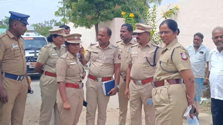 திருப்பத்தூரில் ஒரே நாளில் இரண்டு பலி சம்பவம்! எஸ்.பி.நேரடி விசிட்!