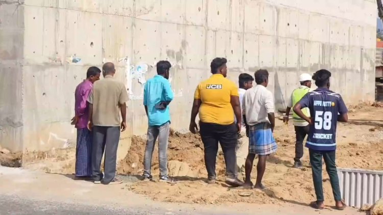 ஆமை வேகத்தில் மேம்பாலப்பணிகள்! மக்கள் தடாலடி!