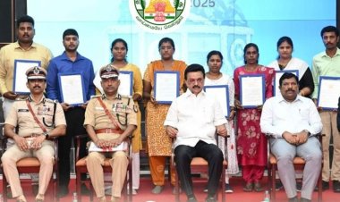 காவலர் வீரவணக்க நாள்!டிஜிபி மலர் வளையம் வைத்து மரியாதை!  முதல்வர் அளித்த சர்ப்ரைஸ்! 