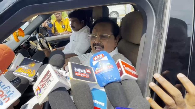 ராதாகிருஷ்ணனை சொல்ல சொல்! நான் பதில் அளிக்கிறேன்.. துரைமுருகன் ஆவேசம்! நூறுநாட்கள் பணியாளர்களை அழைத்து வந்த பரிதாபம்!