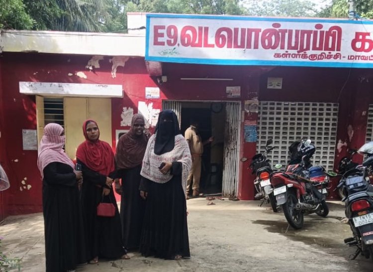 பெண்களை தாக்கிய திமுக பிரமுகர் மீது வழக்கு பதியாத எஸ்.ஐ. சலாம் உசேன்!!