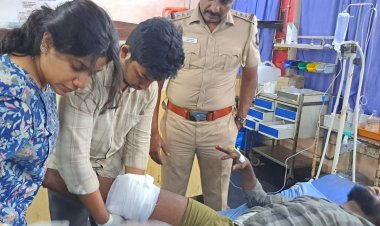   போலீசாரை தாக்கிய கஞ்சா வியாபாரி மீது துப்பாக்கி சூடு! எஸ்.பி.பேட்டி!