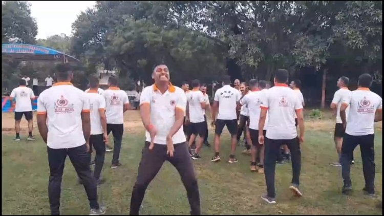 ஜூம்பா நடனம் ஆடி பயிற்சி!