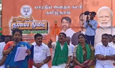 ஆடு நனைகிறதே என ஓநாய் கவலைப்படுகிறது! உதயநிதி கேள்விக்கு நயினார் பதில்!