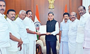 திமுக ஆட்சியில் ரூ.4 லட்சம் கோடிக்கு ஊழல்: ஆளுநரிடம் புகார் பட்டியல் கொடுத்த இ.பி.எஸ்!