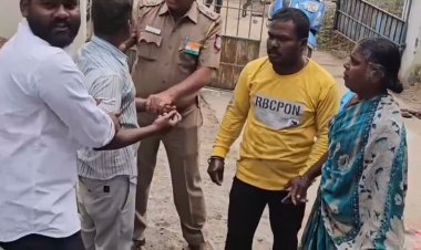 கிராம சபை கூட்டத்தில் தீக்குளிக்க முயற்சி! இராணிப்பேட்டை - திருப்பத்தூரில் பரபரப்பு!